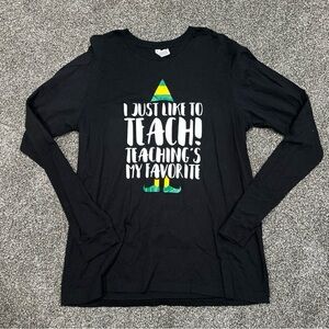 🤍Teacher Elf Long Sleeve T-Shirt